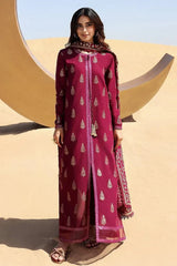 3PCS Sapphire Embroidered LINEN Collection- BULM -SP-32