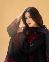 ZAROON LINEN 3PC UNSTICHED FABRIC