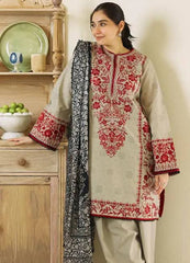 Aisling-3PC DHANAK – Elegant Embroidered Suit – 6027
