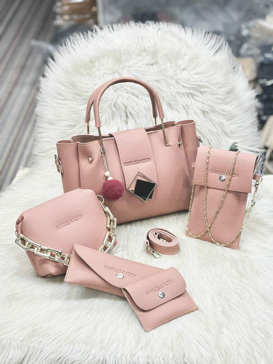 🎀 Charles &nbsp;&amp; Keith 5 Pcs Bag Set for Girls 🎀