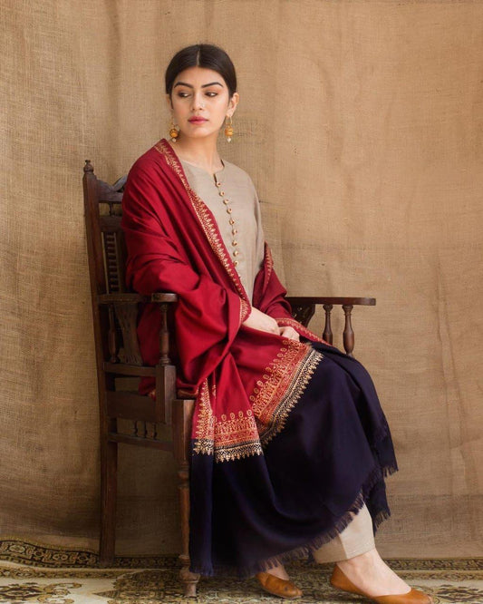 DHANAK 3 PIECE EMBRIODED