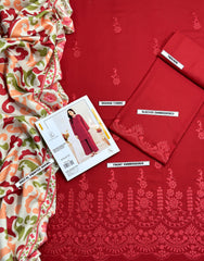 DHANAK 3 PIECE EMBRIODED