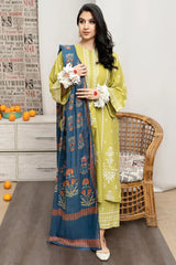 DHANAK 3 PIECE EMBRIODED