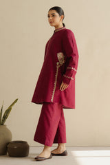 ZKT-1391 LINEN UNSTICHED 2 PC