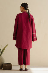 ZKT-1391 LINEN UNSTICHED 2 PC