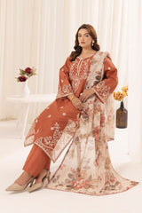 MOHAGNI Brand Name Dhanak Winter stuff Unstiched 3 pic