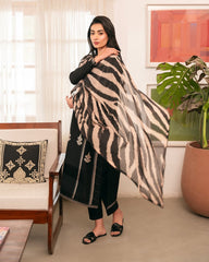 MAHMAR Dhanak FABRIC 3PC Unstiched