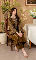 *Batik Hit Code Fully Embroidered DHANAK 2Pc Winter Collection*