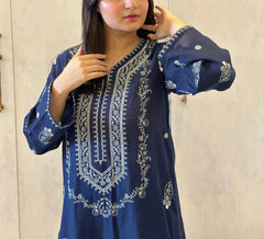 Umzay Brand Dhanak FABRIC 2pic Unstiched