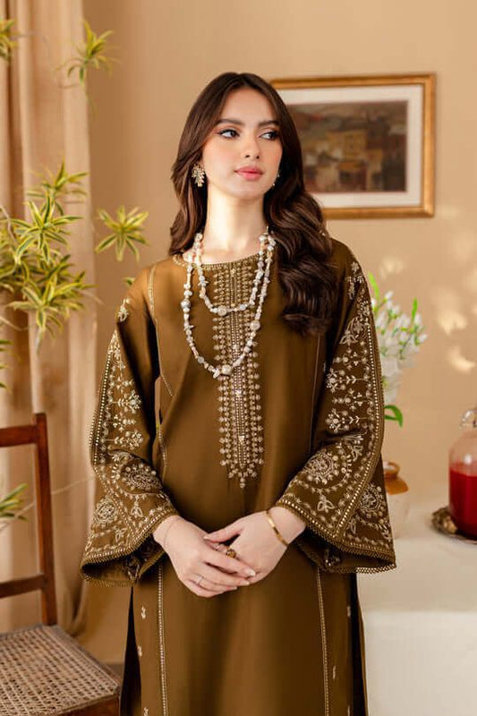 *Batik Hit Code Fully Embroidered DHANAK 2Pc Winter Collection*